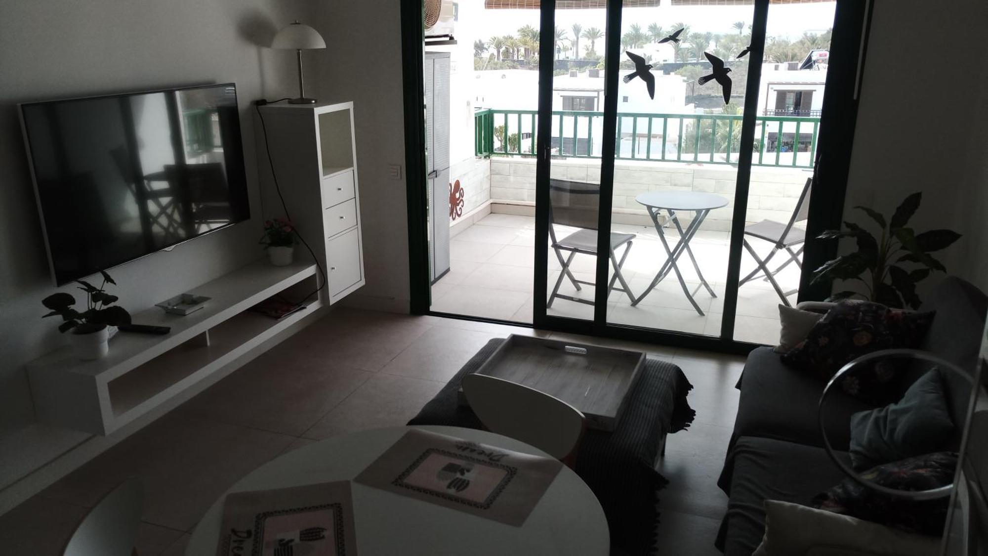Tuscan Apartment Mit Meerblick Und Terrasse Costa Teguise Exteriör bild